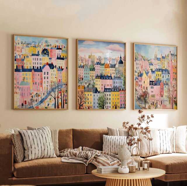 Set Of 3 Paddington Posters, London Travel Prints, UK Wall Art, Station Poster Sets, City Decor Gift For Home - image 1