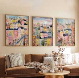 Set Of 3 Paddington Posters, London Travel Prints, UK Wall Art, Station Poster Sets, City Decor Gift For Home - thumbnail 1
