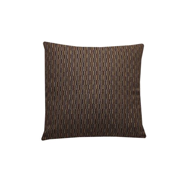 Geometric Wool Cushion Beige Brown Wallace & Sewell Designer Pillow Cover - image 1