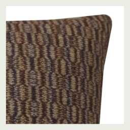 Geometric Wool Cushion Beige Brown Wallace & Sewell Designer Pillow Cover - thumbnail 3