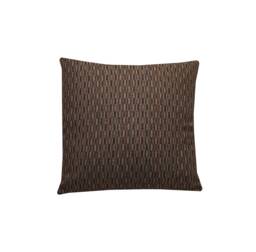 Geometric Wool Cushion Beige Brown Wallace & Sewell Designer Pillow Cover - thumbnail 1