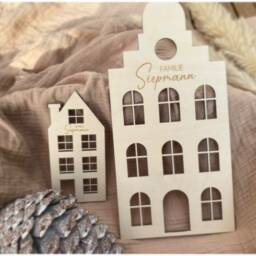 Personalized Christmas Ball, Decorations, Wooden Pendant, Tree Gifts For Children - thumbnail 2