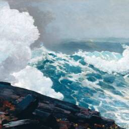 Northeaster - Seascape Nautical Oil Painting Ocean Vintage 20Th Century Winslow Homer Art Print Sizes 5x7 8x12 12x16 16x24 - thumbnail 3