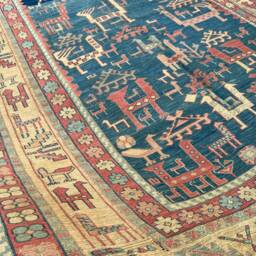 Beautiful 5'4x8'2 Ft Handmade Soumak Kilim Rug, Afghan Wool Area Geometric Nursery Flatweave Outdoor 165x251 cm - thumbnail 2