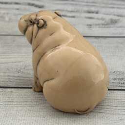 Ceramic Hippo Figurine 2.36 - thumbnail 3