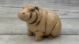 Ceramic Hippo Figurine 2.36 - thumbnail 1