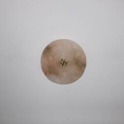 Marble Disc Wall Lighting - Globe Lamp Vanity Light Fixture, Sconce, Lamp, , Small Lighting, Stone Lamp - thumbnail 4