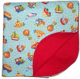 Handmade Flannel Baby Blankets Custom Personalized For Boys - thumbnail 2
