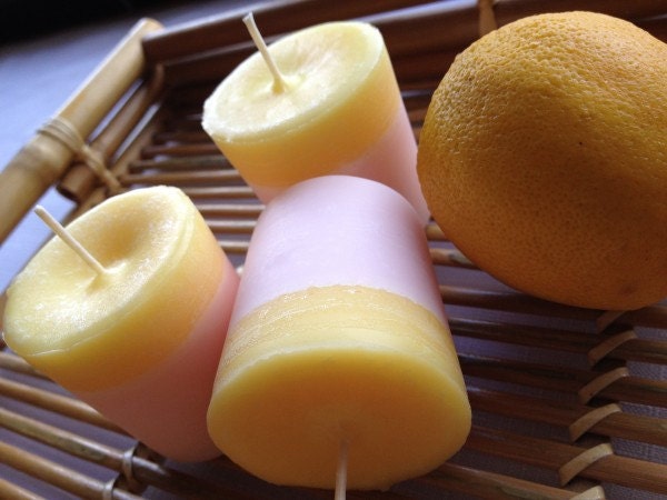 Raspberry Lemonade Strong Scented Votive Candle - image 1