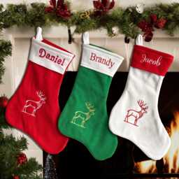 2024 Personalized Christmas Stocking, Custom Family Xmas Stocking With Name, Holiday Stockings, Christmas Gifts