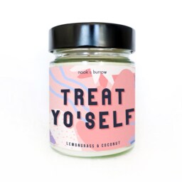 Treat Yo'self - Nook & Burrow Soy Wax Gift Candle - thumbnail 1