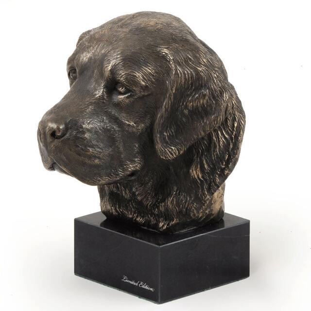 Golden Retriever, Dog Marble Statue, Limited Edition, Artdog. Made Of Cold Cast Bronze. Perfect Gift. Limited Edition - image 1