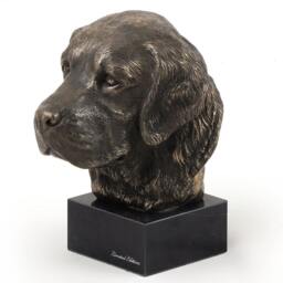 Golden Retriever, Dog Marble Statue, Limited Edition, Artdog. Made Of Cold Cast Bronze. Perfect Gift. Limited Edition