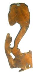 "Natural Teak Wood Carving Elephant Head Art Hand Carved Wall Hanging Home Decor Handmade/Gift 29""x11" - thumbnail 4