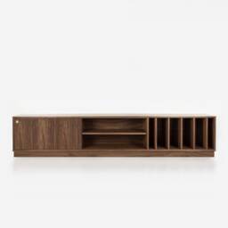 Mid-Century Sideboard, Dresser, Commode, Credenza Made Of Walnut Vaneer - Livlo O-S18 - thumbnail 1