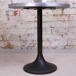 Hatra Industrial Style Metal Side Table - thumbnail 2