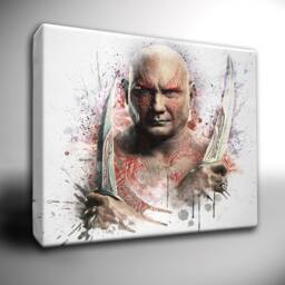 Guardians Of The Galaxy Canvas Art Paint Splatter Superhero Decor - thumbnail 3