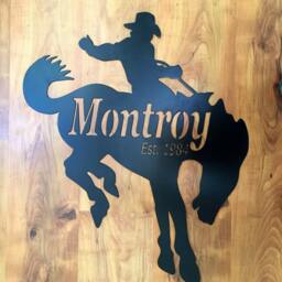 Plasma Cut Metal Art - Rodeo Horse Bronc Rider Gift Western Wall Decor Bucking Rider Personalized Sign - thumbnail 2