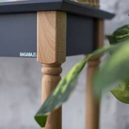 Console Table With Shelf in Various Widths & Colors Mamo - thumbnail 3