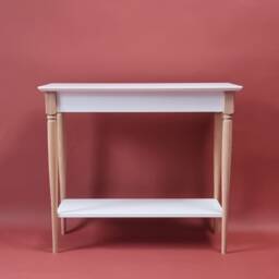 Console Table With Shelf in Various Widths & Colors Mamo - thumbnail 2