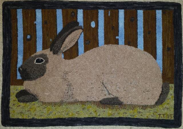 Rabbit Rug - image 1