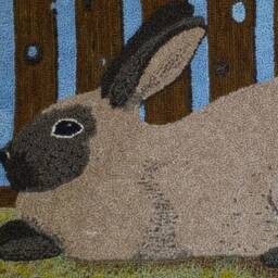 Rabbit Rug - thumbnail 2