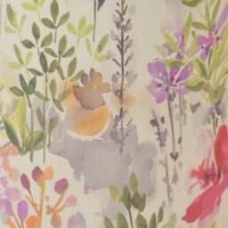 Floral Autumn Garden Hedgerow Empire Lampshade, Colourful Botanical Home Decor, Handmade in UK - thumbnail 3