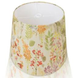 Floral Autumn Garden Hedgerow Empire Lampshade, Colourful Botanical Home Decor, Handmade in UK - thumbnail 2