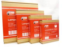 Diy Drum Lampshade Kit - Matching Decor, Pendant Or Table Lamp