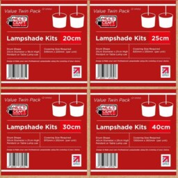 Diy Drum Lampshade Kit - Matching Decor, Pendant Or Table Lamp - thumbnail 4