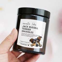 Jack Russell Birthday Gift For Her Mum Dog Lovers Walker Sitter - Pet Memorial Candle Sympathy Bereavement Sorry Your Loss - thumbnail 2