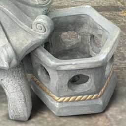 Concrete Zen Pagoda Statue Outdoor Garden Figurine Stone Lantern Sculpture Cement Yard Ornament Front Door Pagoda Lover Gift - thumbnail 4