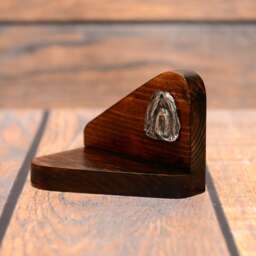 Shih Tzu - Wooden Candlestick With Dog, Souvenir, Decoration, Limited Edition, Collection - thumbnail 2