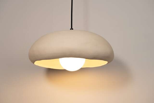 Large Wabi Sabi Ceramic Pendant Light Modern Island Lighting - image 1