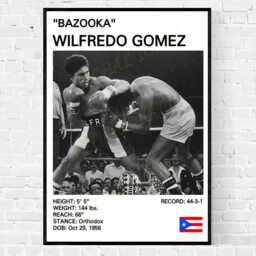 Wilfredo Gomez Boxing Poster Art Print - thumbnail 3