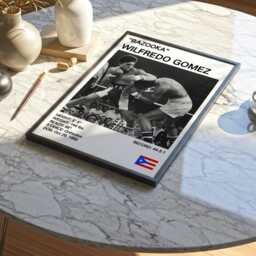 Wilfredo Gomez Boxing Poster Art Print - thumbnail 2
