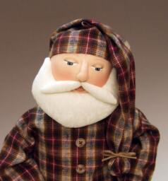 Sleepytime Santa Cloth Doll E-Pattern