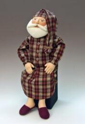 Sleepytime Santa Cloth Doll E-Pattern - thumbnail 2