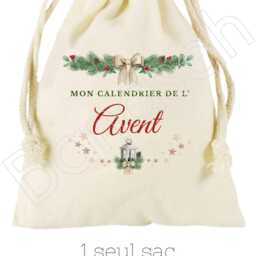 Advent Calendar And/Or Its Storage Pouch 24 Timeless, Traditional & Magical Countdown Pouches For Christmas, December - thumbnail 4