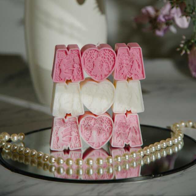 Handmade Mama Candle Set - Mother's Day Gift - image 1
