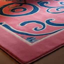 Handmade Wool Oushak Rug, Lemon Yellow, Turkish Knot - thumbnail 4