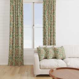 Custom Made William Morris Orchid Buttercup Blackout/Lining Curtains Pinch /Triple/Double Pleat - thumbnail 1