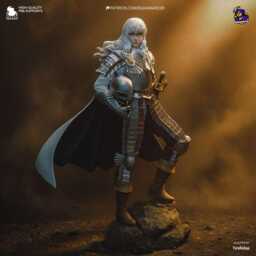 Silver Falcon 243 Mm Unpainted 1/8Th Statue - thumbnail 3