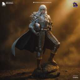 Silver Falcon 243 Mm Unpainted 1/8Th Statue - thumbnail 2
