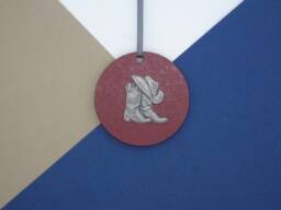 Cowboy Boots & Hat Wooden Christmas Decoration - Line Dancing Ornament Western Hanging - thumbnail 1