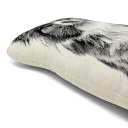 Australian Shepherd Pillow, Silkscreened Contour Throw Dog Lover Gift - thumbnail 2