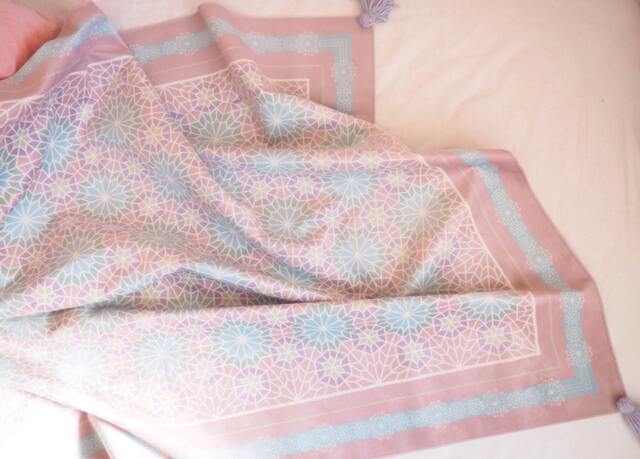 40''.54'' Pastel Rug/ Prayer Rug/Picnic Blanket Tapestry Mat Beach Rug/Floor Throw - image 1