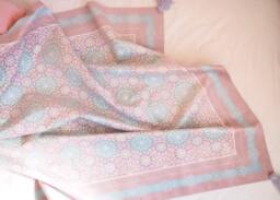 40''.54'' Pastel Rug/ Prayer Rug/Picnic Blanket Tapestry Mat Beach Rug/Floor Throw - thumbnail 1