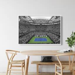 Us Open Poster Print Canvas Wall Art Gift Tennis New York Arena Tennis Home Decor Grand Slam Poster Canvas Print - thumbnail 2