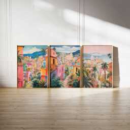 Set Of 3 Colombia Posters, Prints, Travel Wall Art Set, Landscape Colombian Prints - thumbnail 2